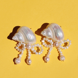 Shell Bow Earrings