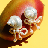 Shell Bow Earrings