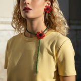 Pendientes Flor