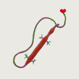 Reversible Crocodile Necklace