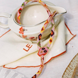 Snake Necklace Pink