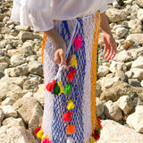 Rainbow Macramé Skirt