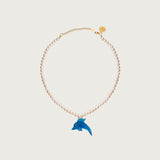 Dolphin Pearl Necklace