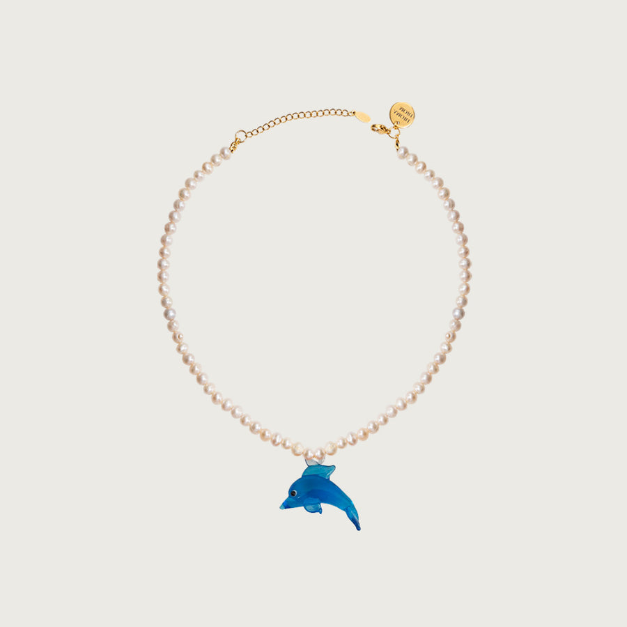 Delfin-Halskette