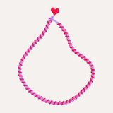 Collar Love Love Rosa