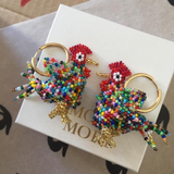 Rooster Earrings