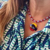 Collar Rojo Pez
