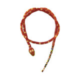 Collar Serpiente Flores