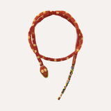 Collar Serpiente Flores