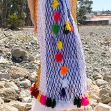 Rainbow Macramé Skirt