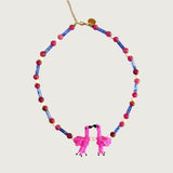 Two Flamingos Necklace