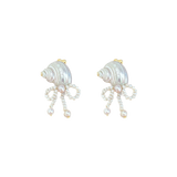 Pendientes Caracolas Lazos