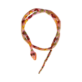 Collar Serpiente Rosa