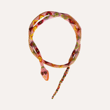 Collar Serpiente Rosa