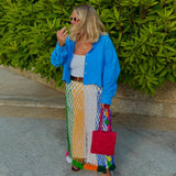 Falda Rainbow Macramé
