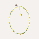 Collar Cristal Amarillo