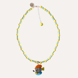 Yellow fish collar