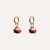Pendientes Red Rose