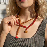 Collar Love Love Burdeos