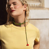 Reversible Crocodile Necklace