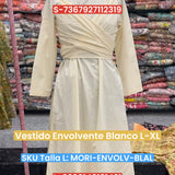Vestido Envolvente Blanco