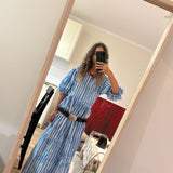 Vestido Dacil Azul