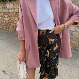 Falda Leopardo Tacón