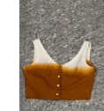 Brown Tie Dye Top