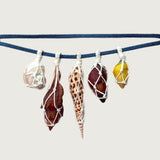 Cinturon Caracolas Macrame Vaquero