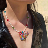 Collar Gallo Colorines