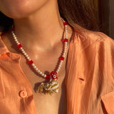 Golden Rooster Necklace