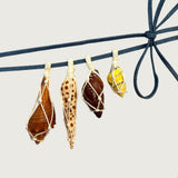 Collar 4 Caracolas Macrame Vaquero