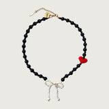 Collar Lazo Perlas