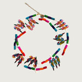 Collar Madera Loros