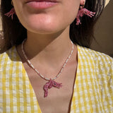 Collar Mini Gamba Rosa