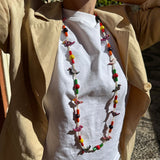 Collar Madera Pájaros