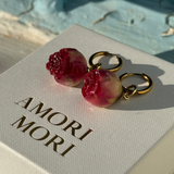 Pendientes Red Rose