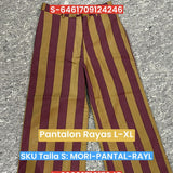 Pantalon Rayas