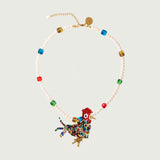 Collar Gallo Colorines