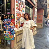 Cloude White Dress