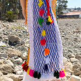 Rainbow Macramé Skirt