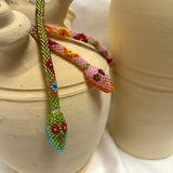 Green Snake Necklace