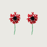 Pendientes Flor