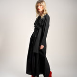 Vestido Envolvente Negro