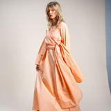 Vestido Envolvente Salmon