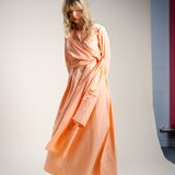 Vestido Envolvente Salmon