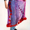 Falda Berry Macramé