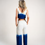 Top Tie Dye Azul