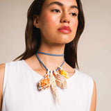 Collar 4 Caracolas Macrame Vaquero