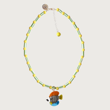 Yellow fish collar